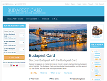Tablet Screenshot of budapestcard.org